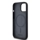 Husa de Protectie DKNY Liquid Silicone Arch Logo pentru iPhone 14, MagSafe, Black (Bakr, DKHMP14SSNYACH) by www.silkase.ro