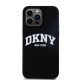 Husă DKNY Liquid Silicone Arch Logo MagSafe pentru iPhone 14 Pro, Black (Bakr, DKHMP14LSNYACH) by www.silkase.ro