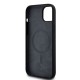 Husă Premium DKNY Liquid Silicone Arch Logo MagSafe pentru iPhone 15 Plus, Black (Bakr, DKHMP15MSNYACH) by www.silkase.ro