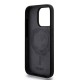 Husa DKNY Liquid Silicone Arch Logo MagSafe pentru iPhone 15 Pro, Black (Bakr, DKHMP15LSNYACH) by www.silkase.ro