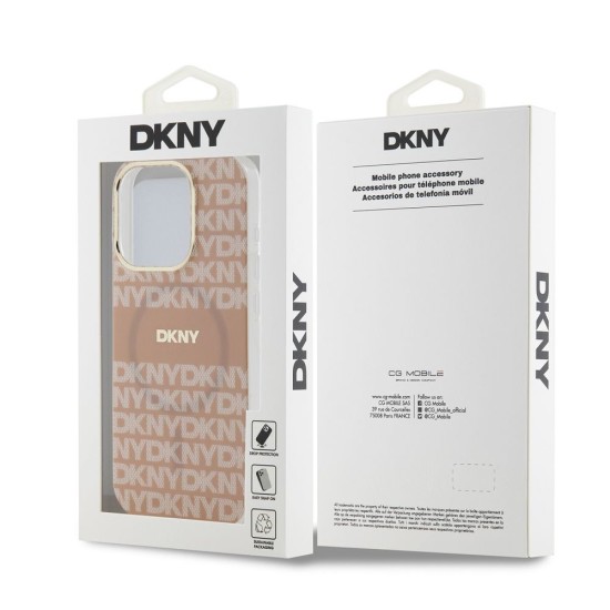 Husă de Protecție DKNY Repeat Pattern Tonal Stripe MagSafe pentru iPhone 13 Pro Max, Roz Husă de Protecție DKNY Repeat Pattern Tonal Stripe MagSafe pentru iPhone 13 Pro Max, Roz (Bakr, DKHMP13XHRHSEP) by www.silkase.ro