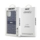Husă Protecție DKNY PC/TPU Repeat Pattern Tonal Stripe MagSafe pentru iPhone 11, Blue (Bakr, DKHMN61HRHSEB) by www.silkase.ro