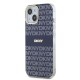 Husă DKNY Repeat Pattern Tonal Stripe MagSafe pentru iPhone 13, Albastru Husă DKNY Repeat Pattern Tonal Stripe MagSafe pentru iPhone 13, Albastru (Bakr, DKHMP13MHRHSEB) by www.silkase.ro