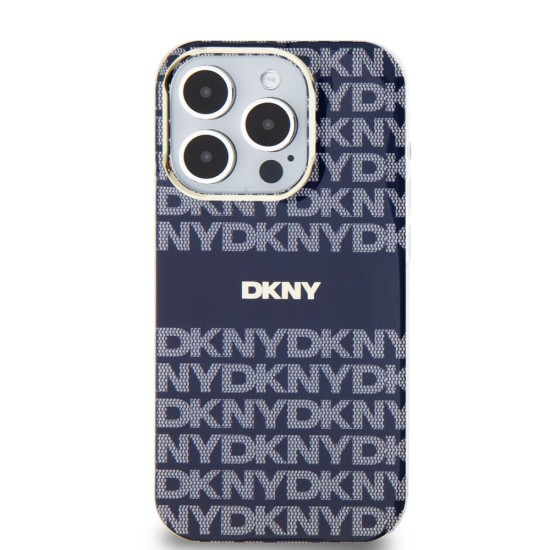Husa MagSafe DKNY pentru iPhone 15 Pro Max, Repeat Pattern Tonal Stripe, Blue Husa MagSafe DKNY pentru iPhone 15 Pro Max, Repeat Pattern Tonal Stripe, Blue (Bakr, DKHMP15XHRHSEB) by www.silkase.ro