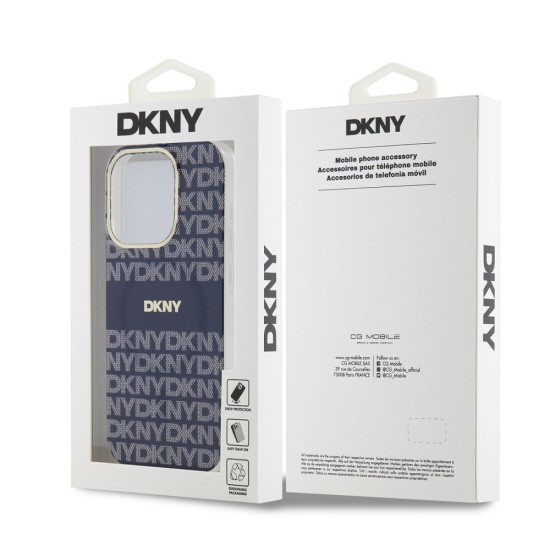 Husa MagSafe DKNY pentru iPhone 15 Pro Max, Repeat Pattern Tonal Stripe, Blue Husa MagSafe DKNY pentru iPhone 15 Pro Max, Repeat Pattern Tonal Stripe, Blue (Bakr, DKHMP15XHRHSEB) by www.silkase.ro