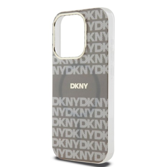 Husă DKNY Repeat Pattern Tonal Stripe MagSafe pentru iPhone 13 Pro, Beige Husă DKNY Repeat Pattern Tonal Stripe MagSafe pentru iPhone 13 Pro, Beige (Bakr, DKHMP13LHRHSEE) by www.silkase.ro