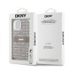 Husă DKNY Repeat Pattern Tonal Stripe MagSafe pentru iPhone 14, Beige Husă DKNY Repeat Pattern Tonal Stripe MagSafe pentru iPhone 14, Beige (Bakr, DKHMP14SHRHSEE) by www.silkase.ro