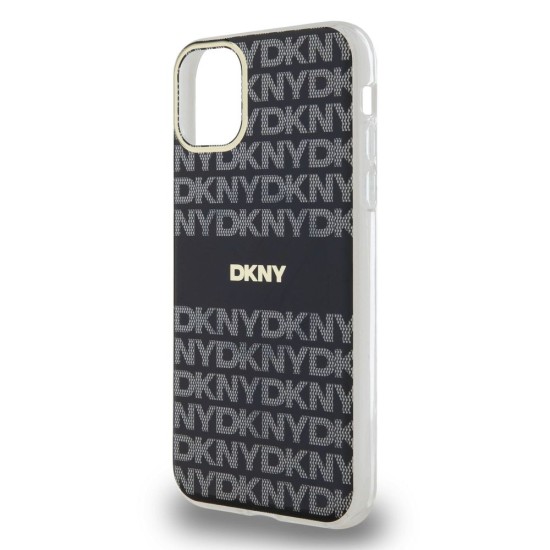 Husă DKNY PC/TPU Repeat Pattern Tonal Stripe MagSafe pentru iPhone 11, Black Husă DKNY PC/TPU Repeat Pattern Tonal Stripe MagSafe pentru iPhone 11, Black (Bakr, DKHMN61HRHSEK) by www.silkase.ro
