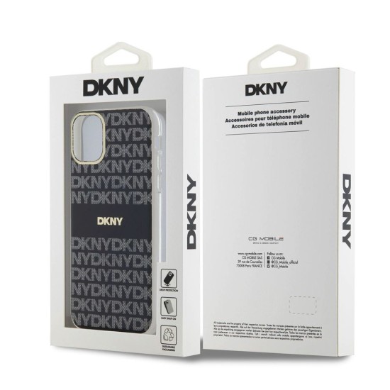 Husă DKNY PC/TPU Repeat Pattern Tonal Stripe MagSafe pentru iPhone 11, Black Husă DKNY PC/TPU Repeat Pattern Tonal Stripe MagSafe pentru iPhone 11, Black (Bakr, DKHMN61HRHSEK) by www.silkase.ro