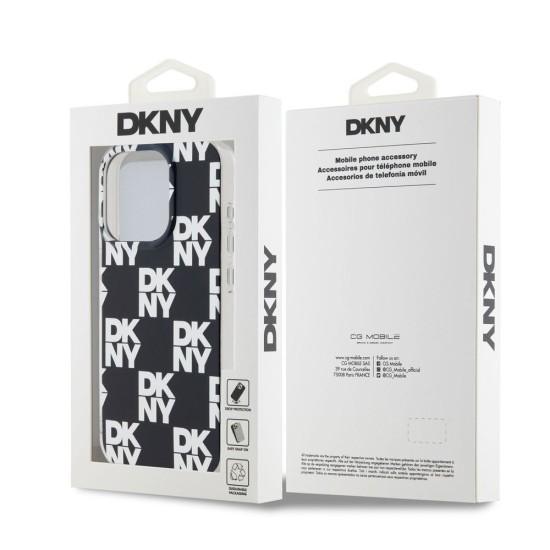 Husa de Protectie DKNY Checkered Pattern pentru iPhone 15 Pro, Black Husa de Protectie DKNY Checkered Pattern pentru iPhone 15 Pro, Black (Bakr, DKHCP15LHDLCEK) by www.silkase.ro