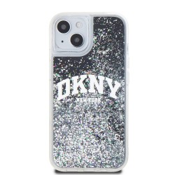 Husa DKNY Liquid Glitter Arch Logo pentru iPhone 11, Black Husa DKNY Liquid Glitter Arch Logo pentru iPhone 11, Black