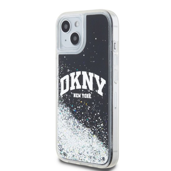 Husa DKNY Liquid Glitter Arch Logo pentru iPhone 11, Black Husa DKNY Liquid Glitter Arch Logo pentru iPhone 11, Black (Bakr, DKHCN61LBNAEK) by www.silkase.ro