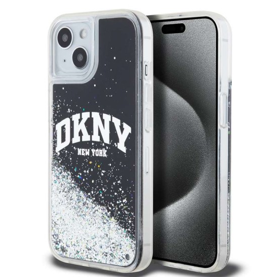 Husa DKNY Liquid Glitter Arch Logo pentru iPhone 11, Black Husa DKNY Liquid Glitter Arch Logo pentru iPhone 11, Black (Bakr, DKHCN61LBNAEK) by www.silkase.ro