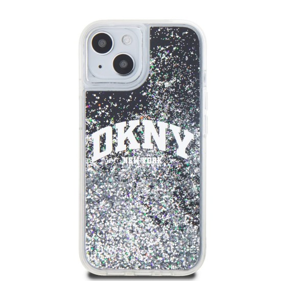 Husa DKNY Liquid Glitter Arch Logo pentru iPhone 14, Black Husa DKNY Liquid Glitter Arch Logo pentru iPhone 14, Black (Bakr, DKHCP14SLBNAEK) by www.silkase.ro