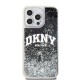 Husa DKNY Liquid Glitter Arch Logo pentru iPhone 14 Pro, Black Husa DKNY Liquid Glitter Arch Logo pentru iPhone 14 Pro, Black (Bakr, DKHCP14LLBNAEK) by www.silkase.ro