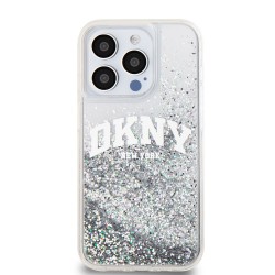 Husă DKNY Liquid Glitter Arch Logo pentru iPhone 14 Pro, Transparentă Husă DKNY Liquid Glitter Arch Logo pentru iPhone 14 Pro, Transparentă