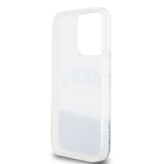 Husă DKNY Liquid Glitter Arch Logo pentru iPhone 14 Pro, Transparentă Husă DKNY Liquid Glitter Arch Logo pentru iPhone 14 Pro, Transparentă (Bakr, DKHCP14LLBNAET) by www.silkase.ro