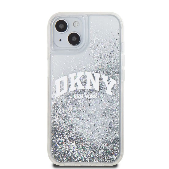 Husă de Protecție DKNY Liquid Glitter Arch Logo pentru iPhone 15, Transparentă Husă de Protecție DKNY Liquid Glitter Arch Logo pentru iPhone 15, Transparentă (Bakr, DKHCP15SLBNAET) by www.silkase.ro