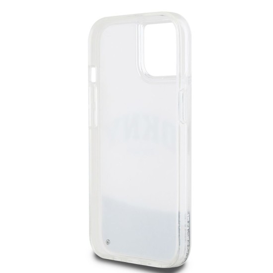Husă de Protecție DKNY Liquid Glitter Arch Logo pentru iPhone 15, Transparentă Husă de Protecție DKNY Liquid Glitter Arch Logo pentru iPhone 15, Transparentă (Bakr, DKHCP15SLBNAET) by www.silkase.ro