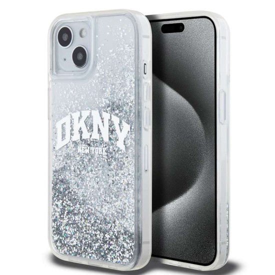 Husă de Protecție DKNY Liquid Glitter Arch Logo pentru iPhone 15, Transparentă Husă de Protecție DKNY Liquid Glitter Arch Logo pentru iPhone 15, Transparentă (Bakr, DKHCP15SLBNAET) by www.silkase.ro