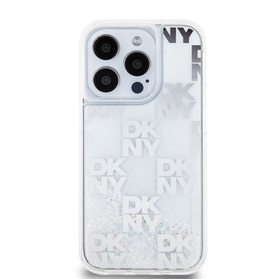 Husă DKNY Liquid Glitter Checkered Pattern pentru iPhone 15 Pro, Transparentă Husă DKNY Liquid Glitter Checkered Pattern pentru iPhone 15 Pro, Transparentă (Bakr, DKHCP15LLCPEPT) by www.silkase.ro