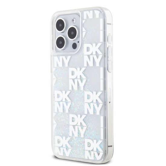 Husa DKNY Liquid Glitter Checkered Pattern pentru iPhone 15 Pro Max, Transparenta Husa DKNY Liquid Glitter Checkered Pattern pentru iPhone 15 Pro Max, Transparenta (Bakr, DKHCP15XLCPEPT) by www.silkase.ro
