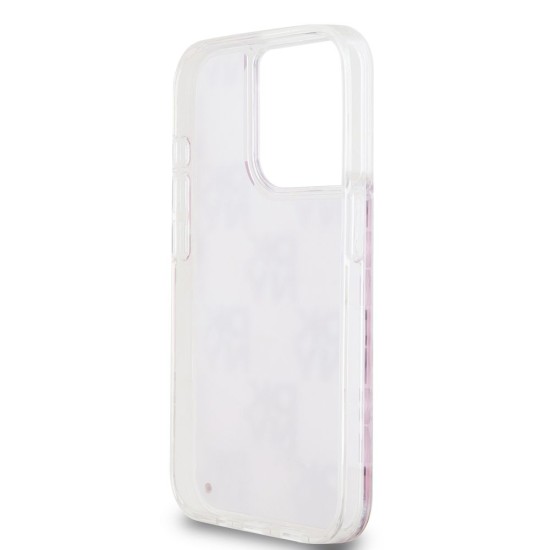 Husă DKNY Liquid Glitter Checkered Pattern pentru iPhone 15 Pro, Roz Husă DKNY Liquid Glitter Checkered Pattern pentru iPhone 15 Pro, Roz (Bakr, DKHCP15LLCPEPP) by www.silkase.ro