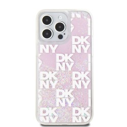 Husa DKNY Liquid Glitter Checkered Pattern pentru iPhone 15 Pro Max, Pink Husa DKNY Liquid Glitter Checkered Pattern pentru iPhone 15 Pro Max, Pink