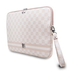 Husa Laptop DKNY PU Leather Checkered Pattern and Stripe 13/14" Roz Husa Laptop DKNY PU Leather Checkered Pattern and Stripe 13/14" Roz