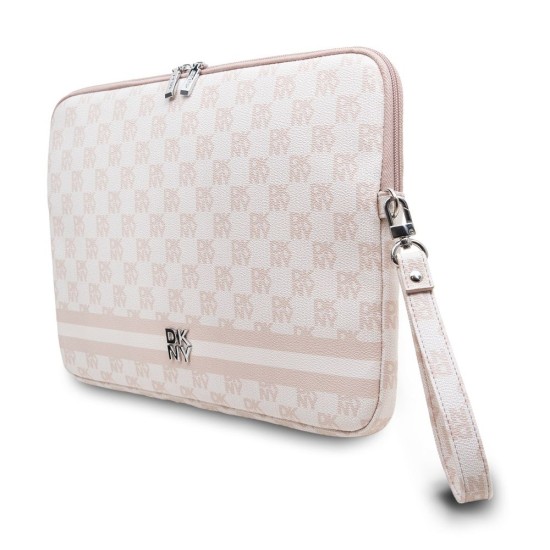 Husa Laptop DKNY PU Leather Checkered Pattern and Stripe 13/14" Roz Husa Laptop DKNY PU Leather Checkered Pattern and Stripe 13/14" Roz (Bakr, DKCS14PVSHLP) by www.silkase.ro