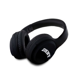 Casti Wireless DKNY PU Leather Arch Logo, Bluetooth, Black