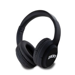 Casti Wireless DKNY PU Leather Arch Logo, Bluetooth, Black