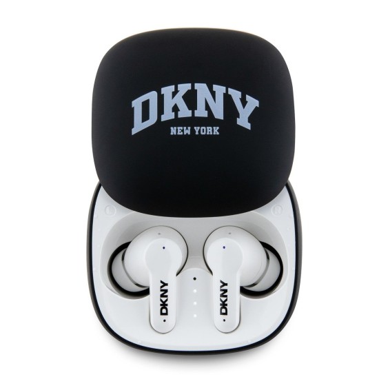 Casti Wireless DKNY 3D Rubber Matte Finish TWS, Black Casti Wireless DKNY 3D Rubber Matte Finish TWS, Black (Bakr, DKTWS3DNYAK) by www.silkase.ro
