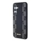 Husa DKNY PU Leather Checkered Pattern Magsafe pentru Samsung Galaxy S24+, Black (Bakr, DKHMS24MPCPVSLK) by www.silkase.ro