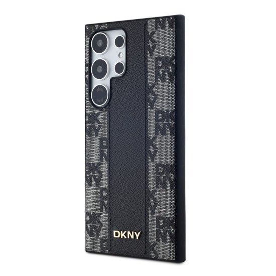 Husă DKNY din Piele PU cu Model în Carouri și MagSafe pentru Samsung Galaxy S24 Ultra, Black Husă DKNY din Piele PU cu Model în Carouri și MagSafe pentru Samsung Galaxy S24 Ultra, Black (Bakr, DKHMS24LPCPVSLK) by www.silkase.ro