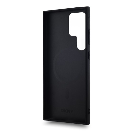 Husă DKNY din Piele PU cu Model în Carouri și MagSafe pentru Samsung Galaxy S24 Ultra, Black Husă DKNY din Piele PU cu Model în Carouri și MagSafe pentru Samsung Galaxy S24 Ultra, Black (Bakr, DKHMS24LPCPVSLK) by www.silkase.ro