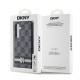 Husă DKNY Premium pentru Samsung Galaxy S24, Model Carouri și Dungă, Piele PU, Negru (Bakr, DKHCS24SPCPTSSK) by www.silkase.ro