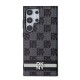 Husă DKNY pentru Samsung Galaxy S24 Ultra, PU Leather, Checkered Pattern and Stripe, Black (Bakr, DKHCS24LPCPTSSK) by www.silkase.ro