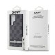 Husă DKNY pentru Samsung Galaxy S24 Ultra, PU Leather, Checkered Pattern and Stripe, Black (Bakr, DKHCS24LPCPTSSK) by www.silkase.ro