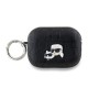 Husa Karl Lagerfeld PU Embossed Karl and Choupette Heads pentru AirPods Pro 2, Neagra (Bakr, KLAP2PGKCPK) by www.silkase.ro