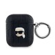 Husa Karl Lagerfeld PU Embossed Karl Head pentru AirPods 1 / 2, Neagra Husa Karl Lagerfeld PU Embossed Karl Head pentru AirPods 1 / 2, Neagra (Bakr, KLA2PGKIPK) by www.silkase.ro
