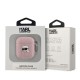 Husa Karl Lagerfeld PU Embossed Karl Head pentru AirPods 1 / 2, Roz Husa Karl Lagerfeld PU Embossed Karl Head pentru AirPods 1 / 2, Roz (Bakr, KLA2PGKIPP) by www.silkase.ro