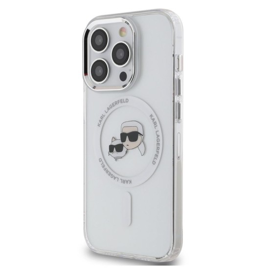 Husa Karl Lagerfeld IML K&CH Heads Metal Frame MagSafe pentru iPhone 15 Pro, Transparenta Husa Karl Lagerfeld IML K&CH Heads Metal Frame MagSafe pentru iPhone 15 Pro, Transparenta (Bakr, KLHMP15LHLSKCH) by www.silkase.ro