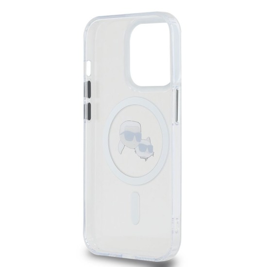 Husa Karl Lagerfeld IML K&CH Heads Metal Frame MagSafe pentru iPhone 15 Pro, Transparenta Husa Karl Lagerfeld IML K&CH Heads Metal Frame MagSafe pentru iPhone 15 Pro, Transparenta (Bakr, KLHMP15LHLSKCH) by www.silkase.ro