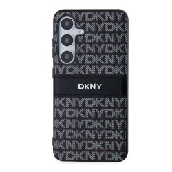 Husa DKNY PC/TPU Repeat Pattern Tonal Stripe pentru Samsung S24, Black Husa DKNY PC/TPU Repeat Pattern Tonal Stripe pentru Samsung S24, Black