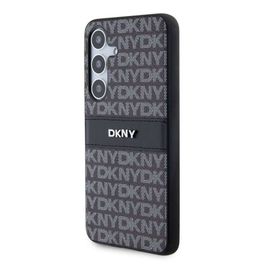 Husa DKNY PC/TPU Repeat Pattern Tonal Stripe pentru Samsung S24, Black Husa DKNY PC/TPU Repeat Pattern Tonal Stripe pentru Samsung S24, Black (Bakr, DKHCS24SPRTHSLK) by www.silkase.ro