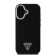 Husa Guess PU Grained Triangle Logo pentru iPhone 16, Neagra Husa Guess PU Grained Triangle Logo pentru iPhone 16, Neagra (Bakr, GUHMP16SPGTSPSK) by www.silkase.ro