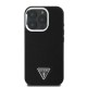 Husa Guess PU Grained Triangle Logo pentru iPhone 16 Pro, Neagra Husa Guess PU Grained Triangle Logo pentru iPhone 16 Pro, Neagra (Bakr, GUHMP16LPGTSPSK) by www.silkase.ro