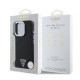 Husa Guess PU Grained Triangle Logo pentru iPhone 16 Pro, Neagra Husa Guess PU Grained Triangle Logo pentru iPhone 16 Pro, Neagra (Bakr, GUHMP16LPGTSPSK) by www.silkase.ro