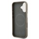 Husa Guess PU Grained Triangle Logo pentru iPhone 16, Maro Husa Guess PU Grained Triangle Logo pentru iPhone 16, Maro (Bakr, GUHMP16SPGTSPSW) by www.silkase.ro